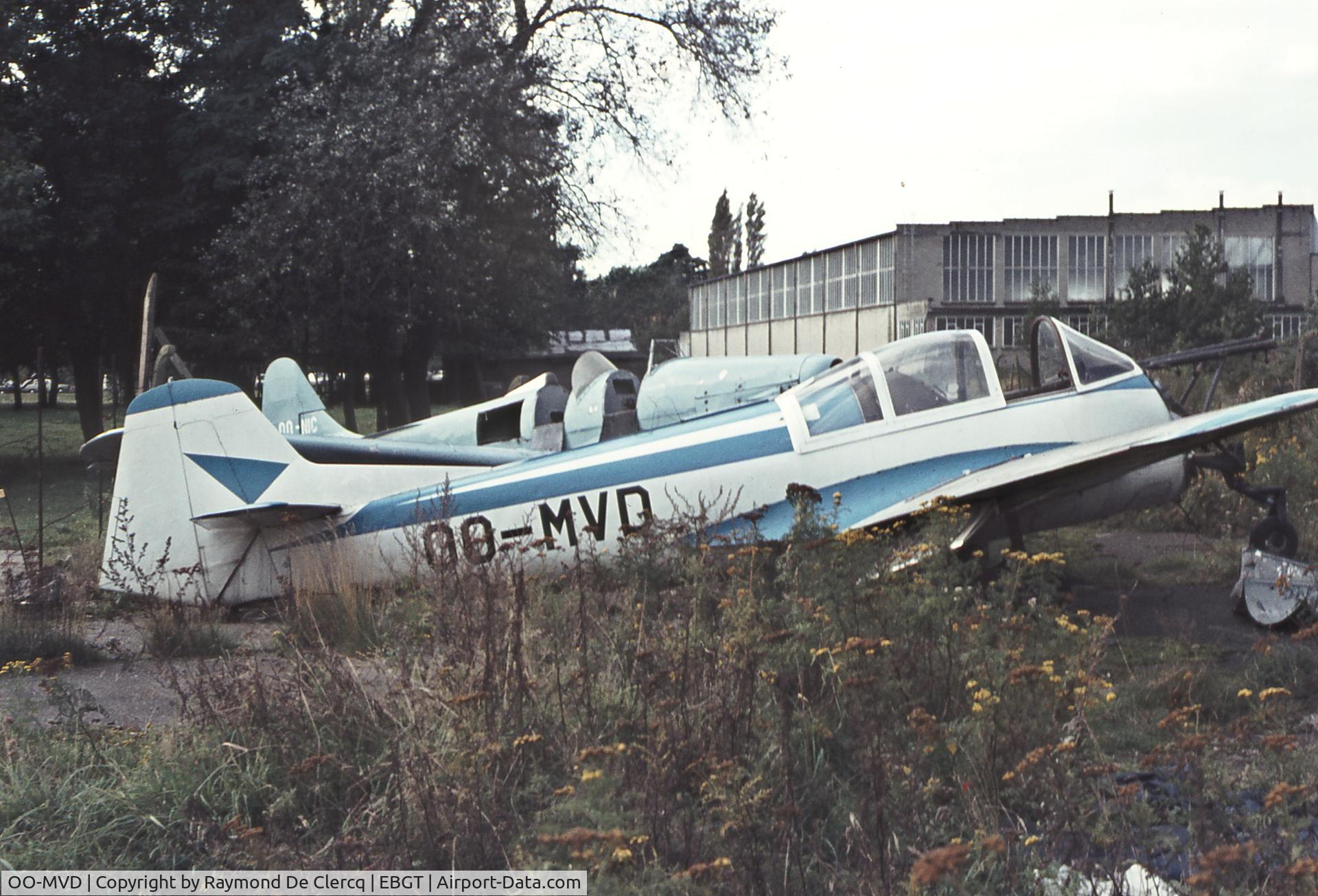OO-MVD, Morane-Saulnier MS-570 C/N 01, Gent  1969