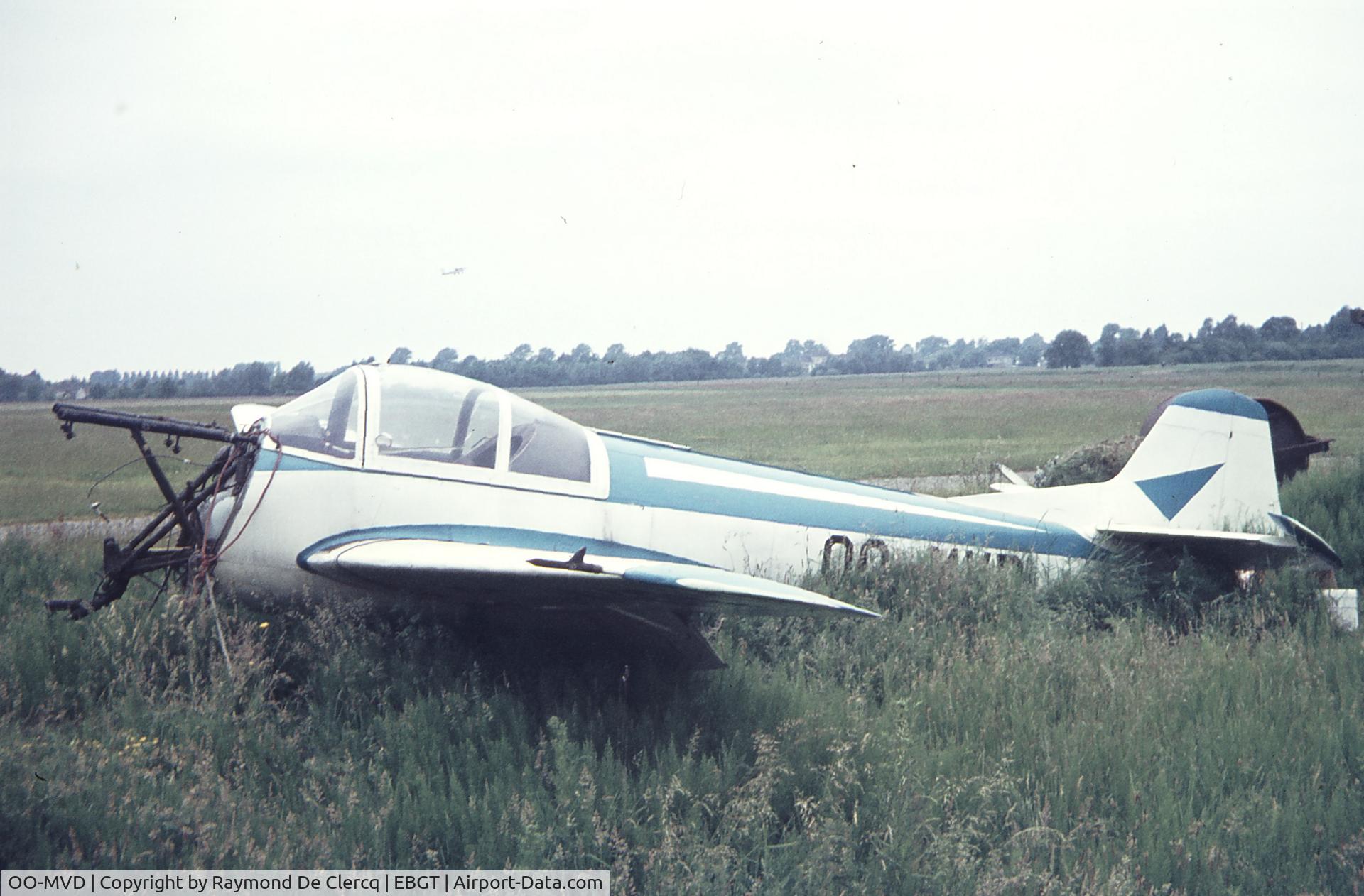 OO-MVD, Morane-Saulnier MS-570 C/N 01, Gent 1969