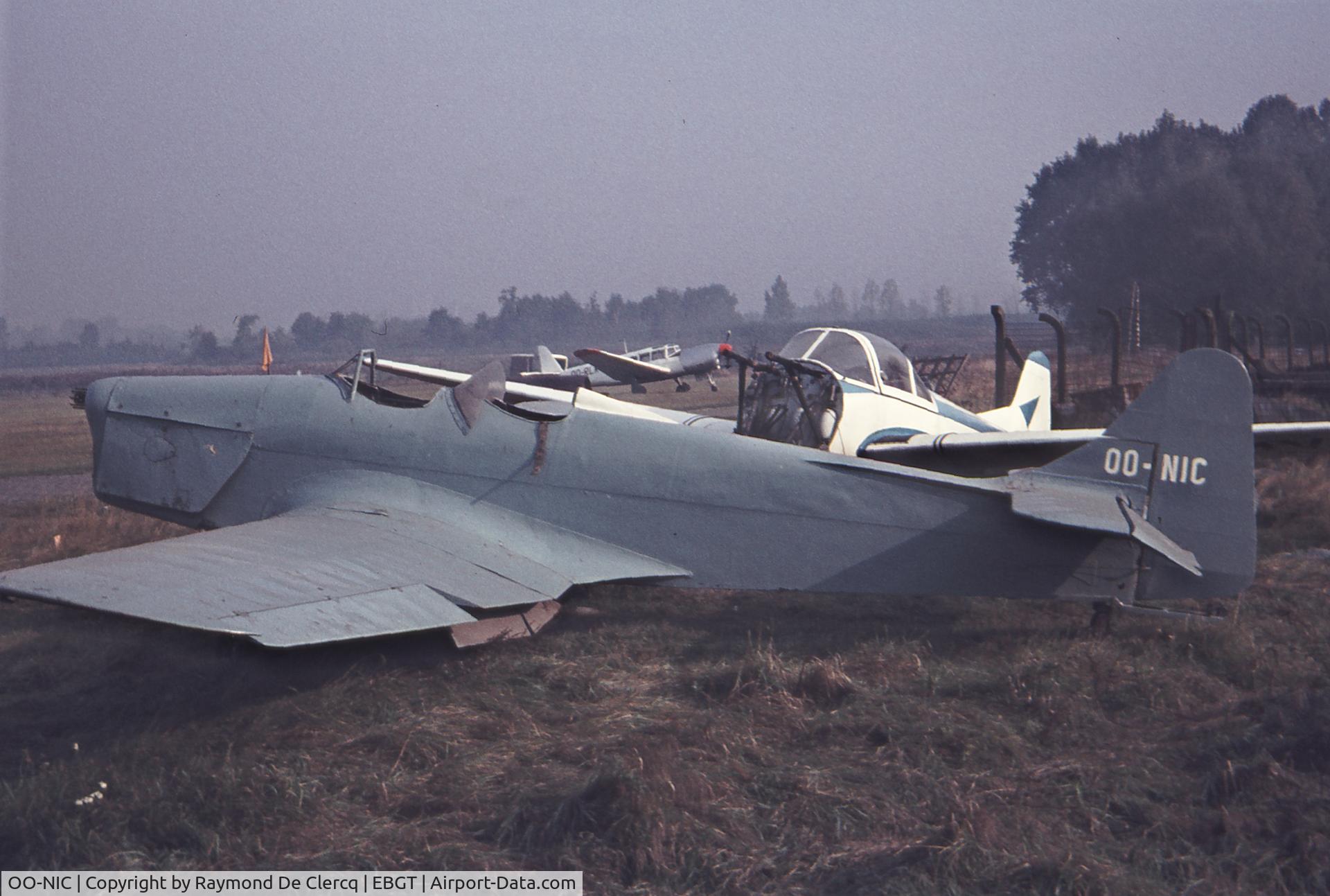 OO-NIC, Miles M14A Hawk Trainer 3 C/N 1992, Gent  1970