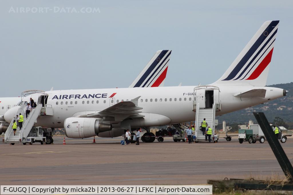F-GUGQ, 2006 Airbus A318-111 C/N 2972, Parked