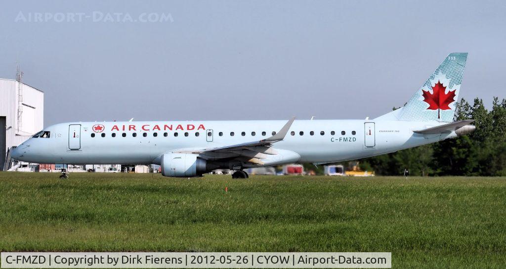 C-FMZD, 2007 Embraer 190AR (ERJ-190-100IGW) C/N 19000115, Beginning its takeoff run