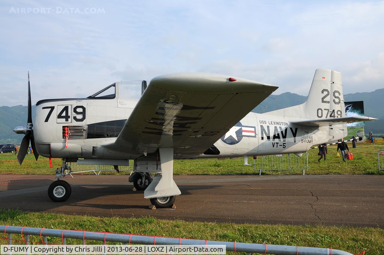 D-FUMY, North American T-28C Trojan C/N 252-9 (146246),       