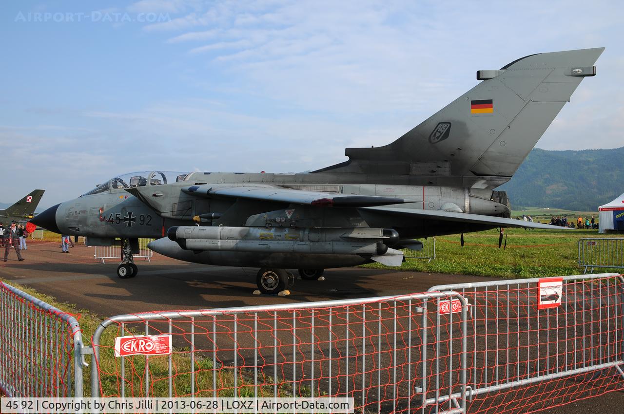 45 92, Panavia Tornado IDS C/N 724/GS233/4292, German Air Force - Luftwaffe