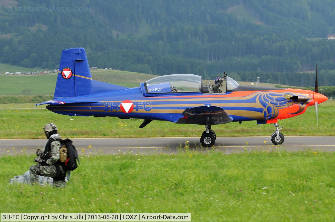 3H-FC, Pilatus PC-7 Turbo Trainer C/N 414, Austrian Air Force