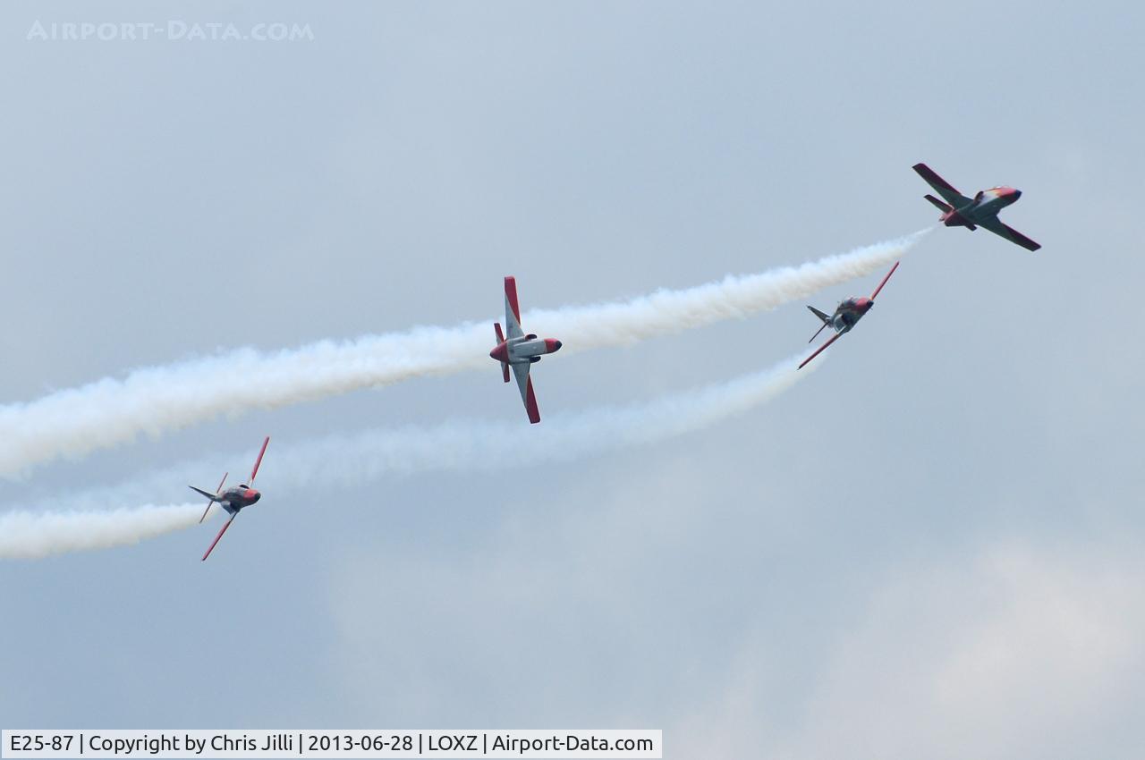 E25-87, CASA C-101EB Aviojet C/N EB01-87-101, Patrulla Aguila