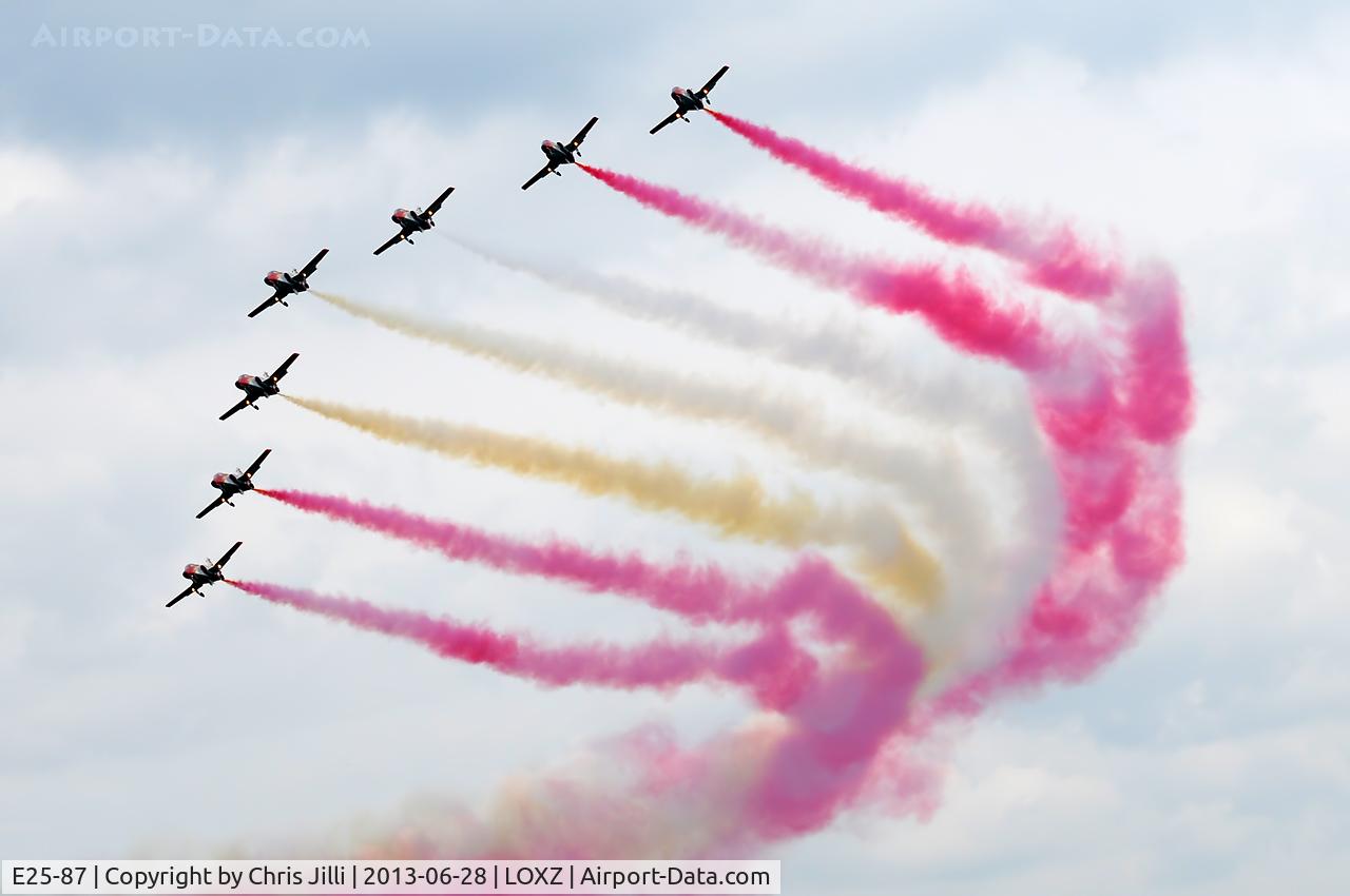 E25-87, CASA C-101EB Aviojet C/N EB01-87-101, Patrulla Aguila