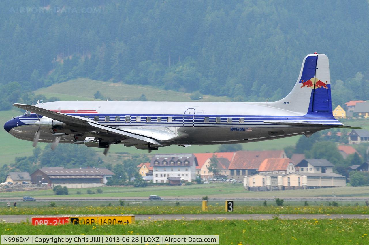 N996DM, 1958 Douglas DC-6B C/N 45563, Flying Bulls