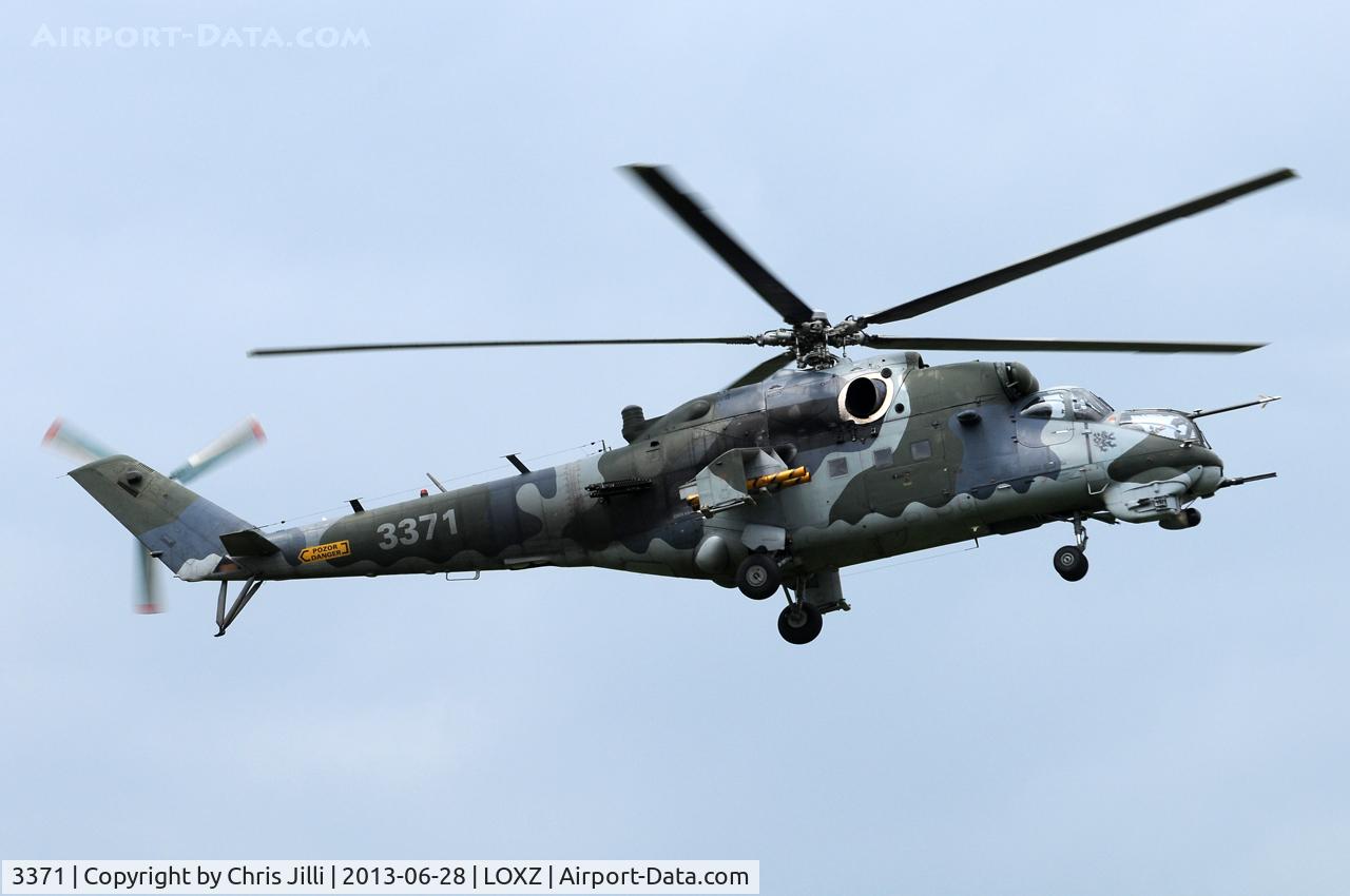 3371, 2006 Mil Mi-35 Hind E C/N 203371, Czech Air Force