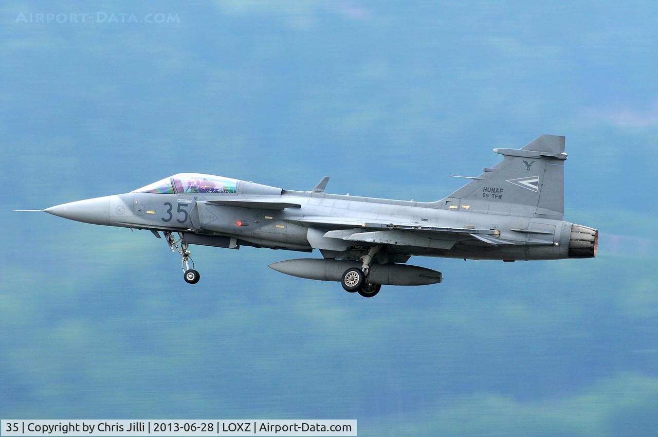 35, Saab JAS-39C Gripen C/N 39306, Hungarian Air Force