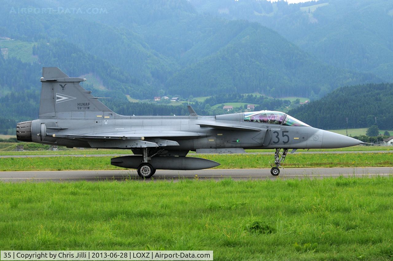 35, Saab JAS-39C Gripen C/N 39306, Hungarian Air Force