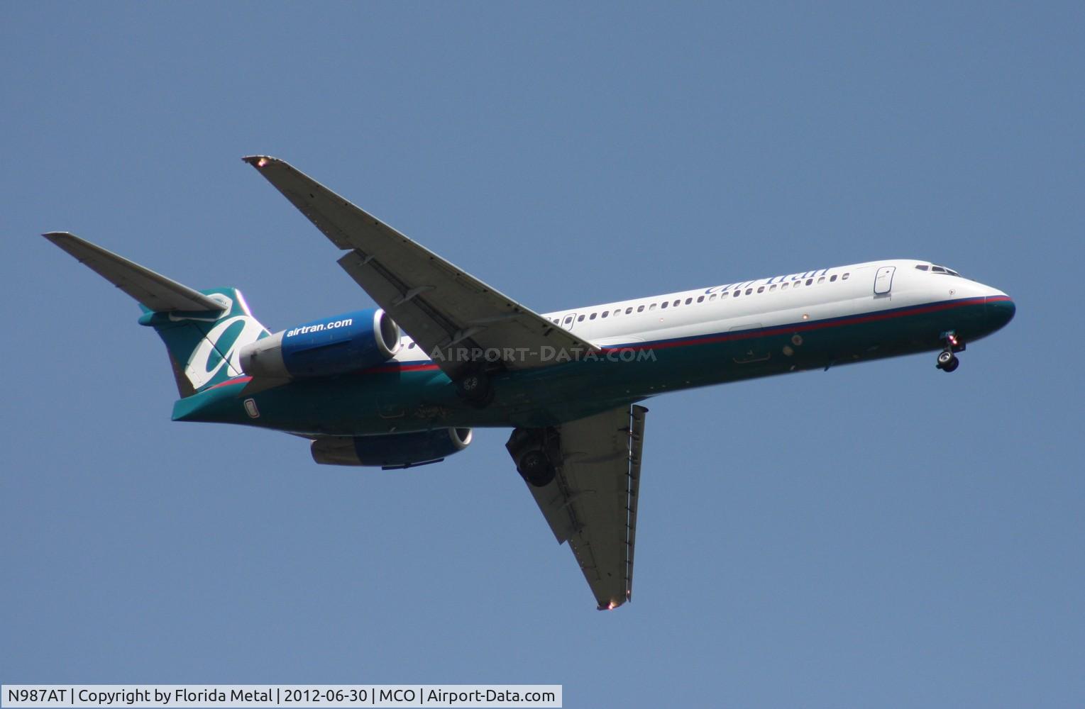 N987AT, 2001 Boeing 717-200 C/N 55088, Air Tran 717