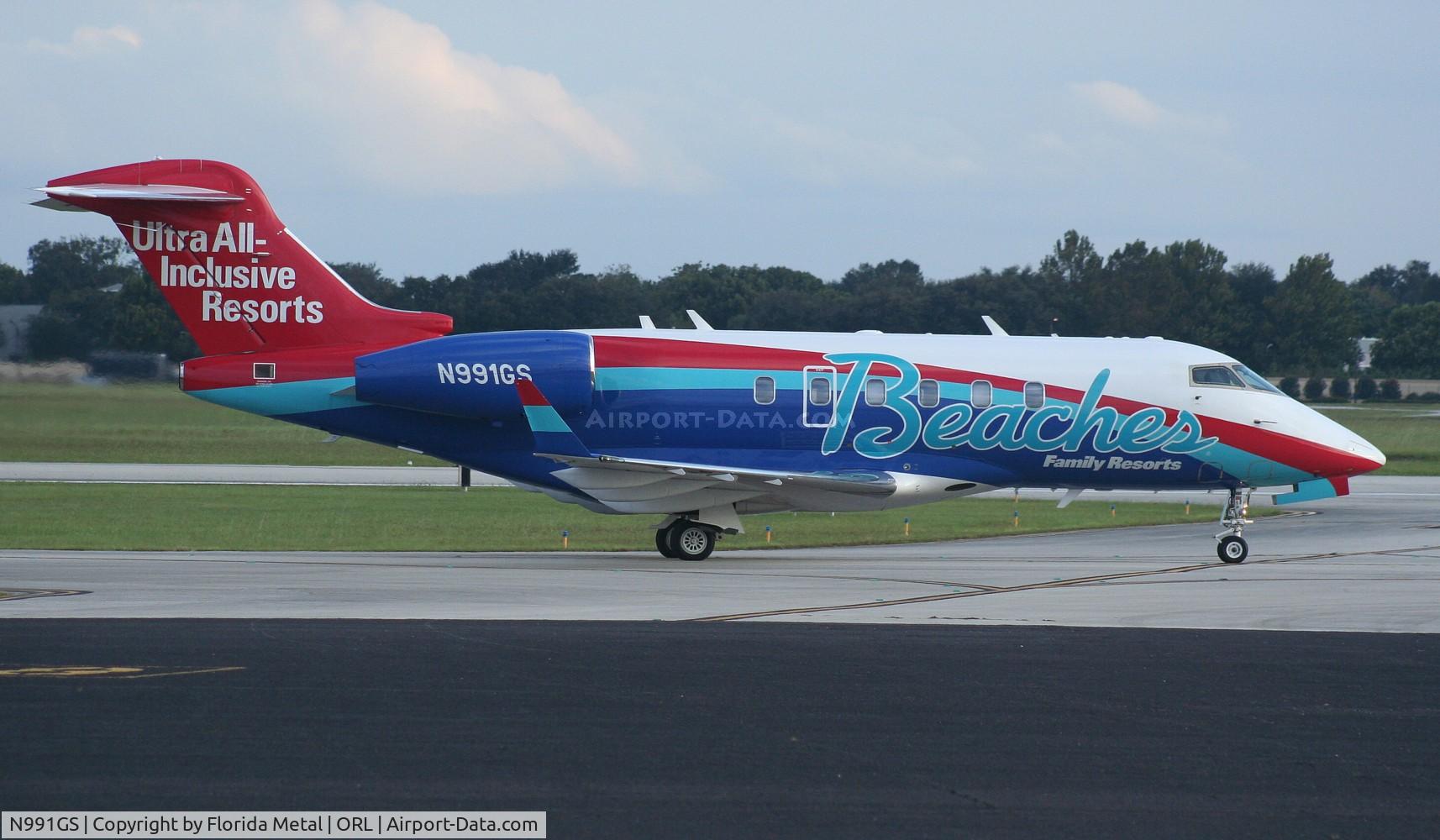 N991GS, 2006 Bombardier Challenger 300 (BD-100-1A10) C/N 20099, Sandals/Beaches Challenger 300