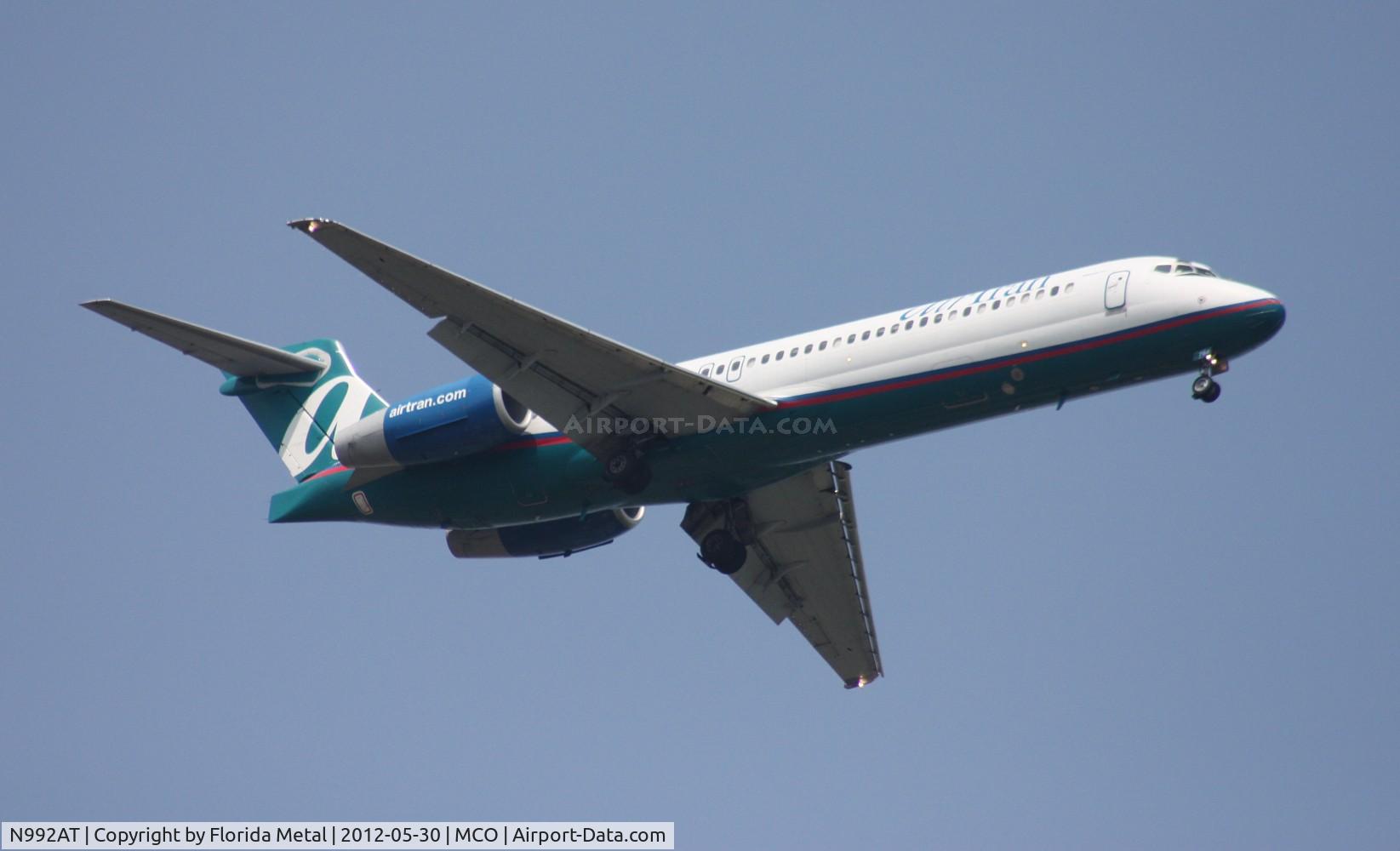 N992AT, 2002 Boeing 717-200 C/N 55136, Air Tran 717