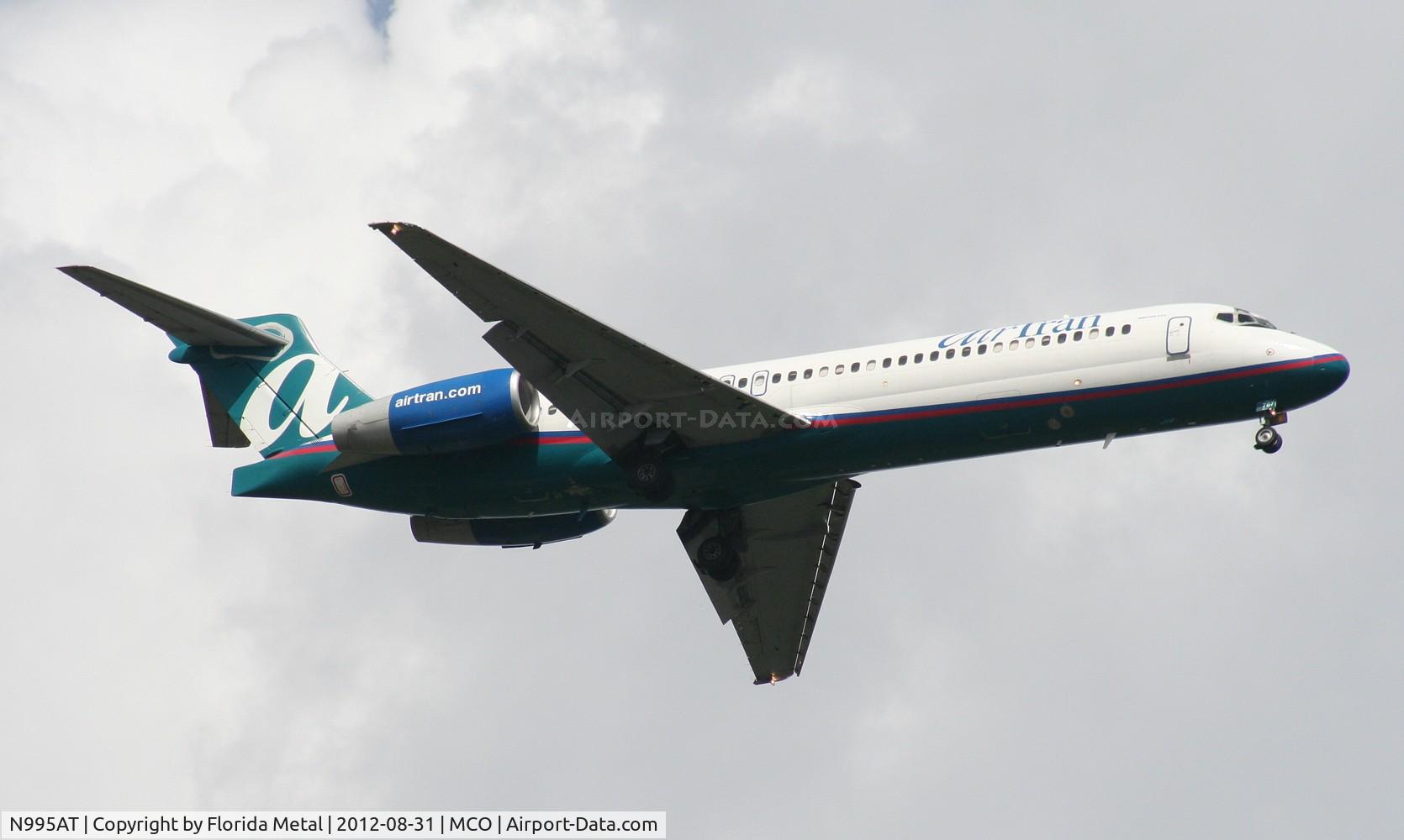 N995AT, 2002 Boeing 717-200 C/N 55139, Air Tran 717