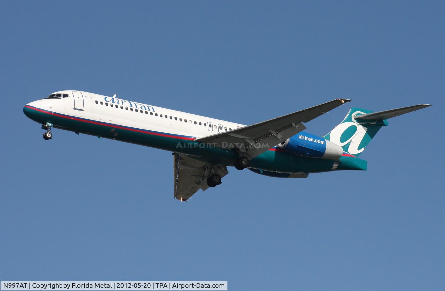 N997AT, 2002 Boeing 717-200 C/N 55141, Air Tran 717