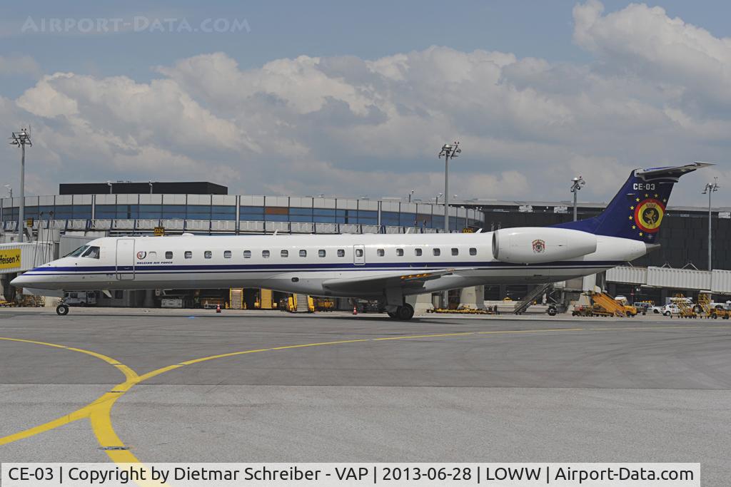 CE-03, 2001 Embraer ERJ-145LR (EMB-145LR) C/N 145526, Belgium Air Force Embraer 145