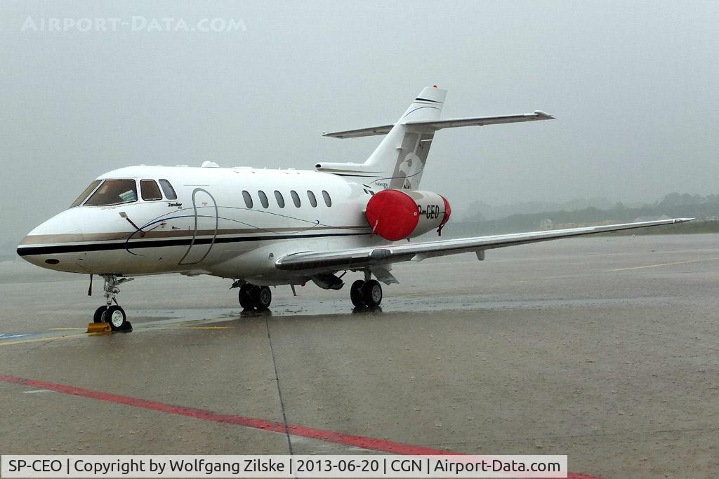 SP-CEO, 2011 Hawker Beechcraft 750 C/N HB-70, visitor
