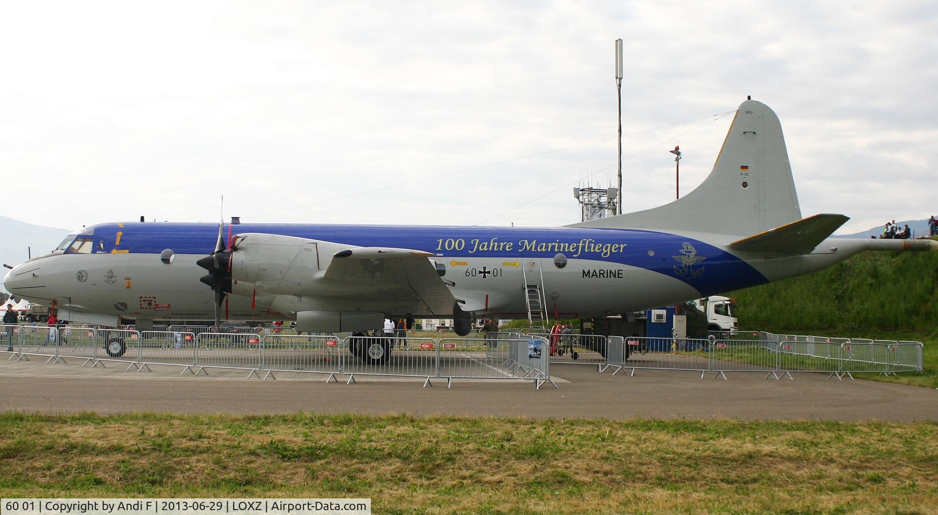 60 01, Lockheed P-3C-II Orion C/N 285E-5737, German Navy Lockheed P-3C Orion