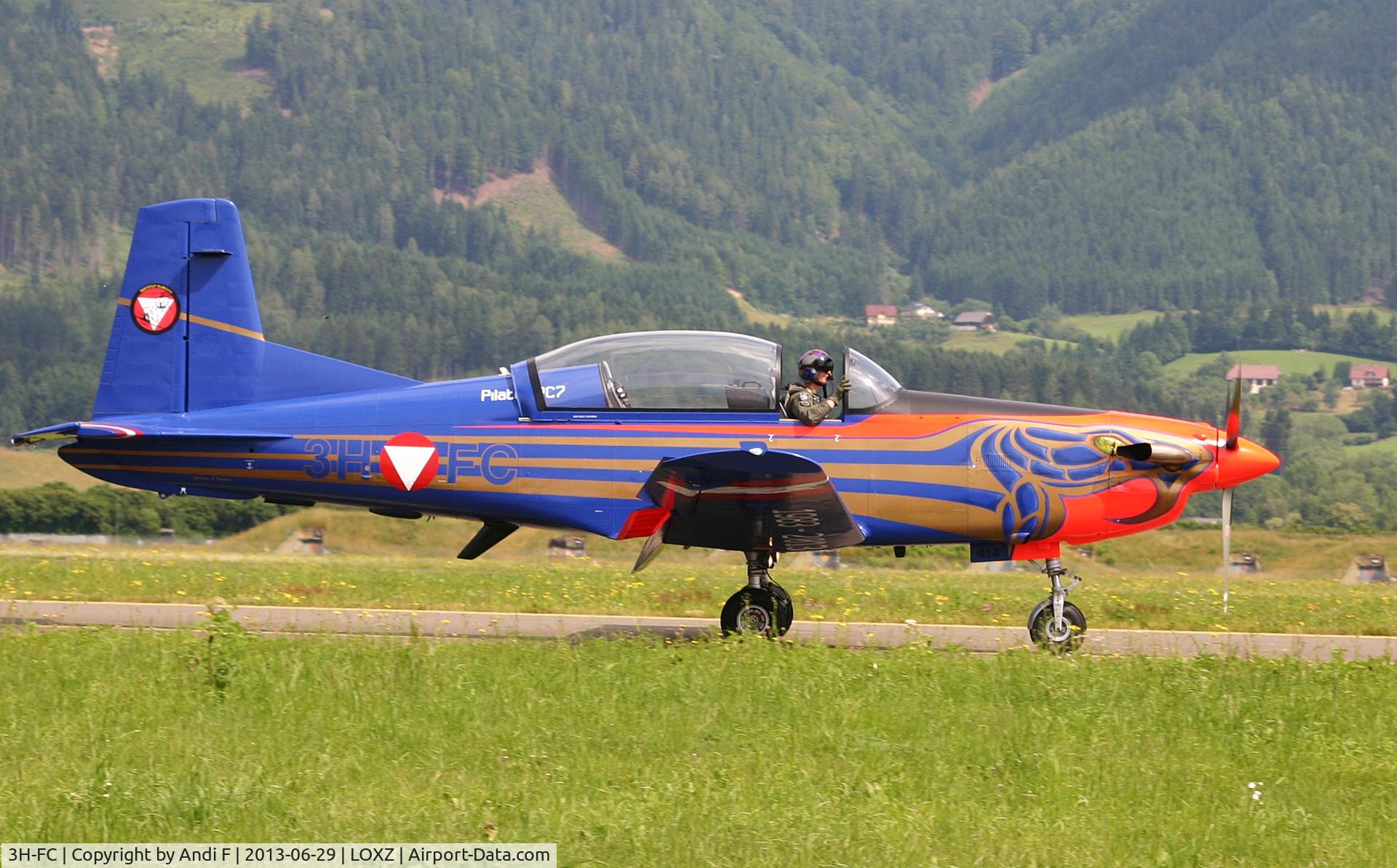 3H-FC, Pilatus PC-7 Turbo Trainer C/N 414, Austria - Air Force Pilatus PC-7