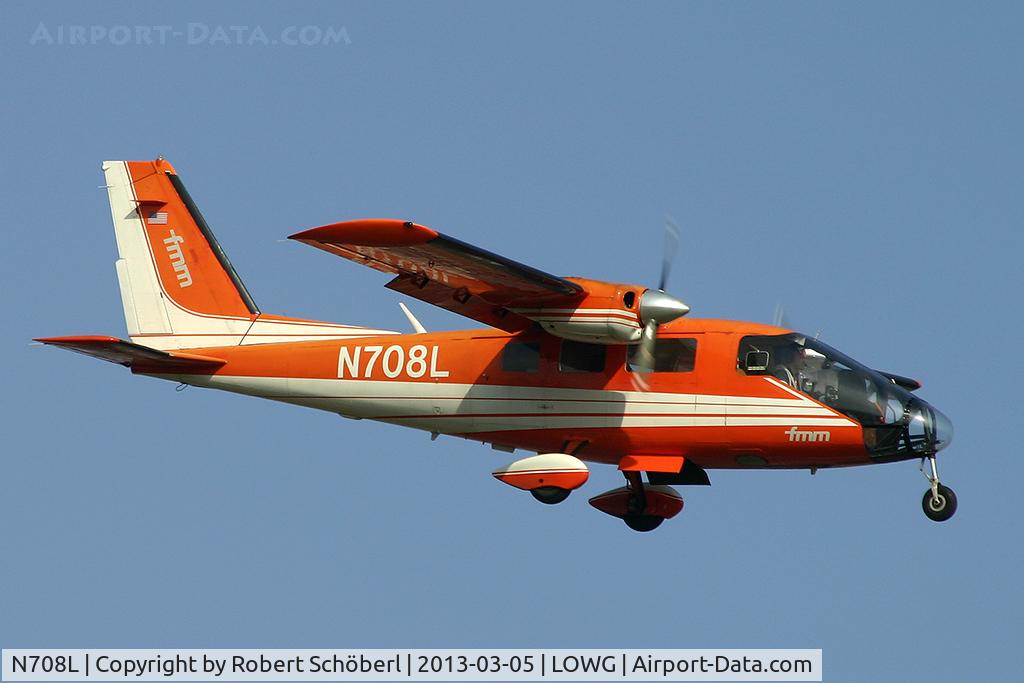 N708L, Partenavia P-68 Observer C/N 314-11-OB, N708L @ LOWG