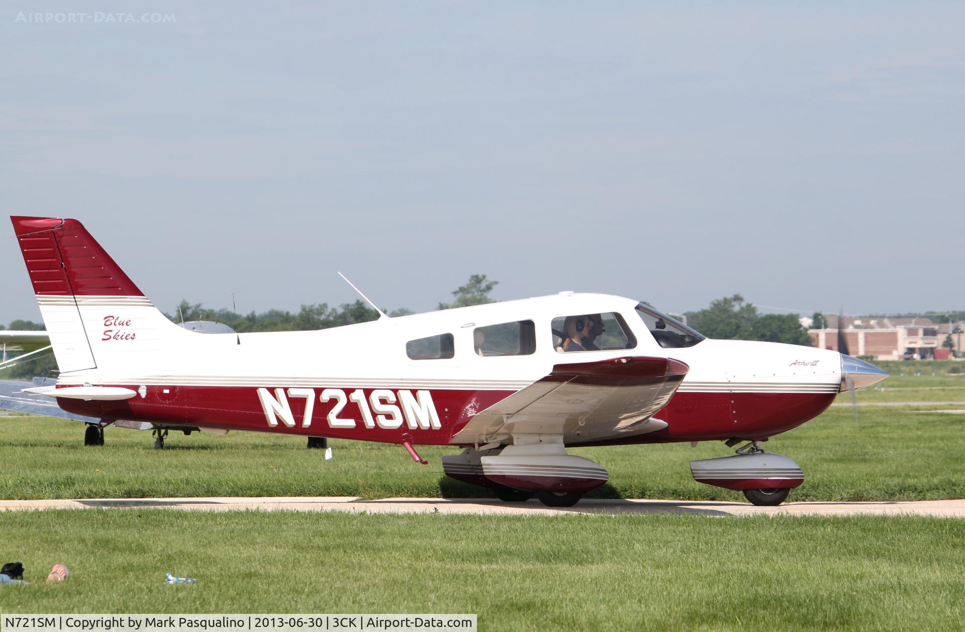 N721SM, 2000 Piper PA-28-181 Archer C/N 2843337, Piper PA-28-181
