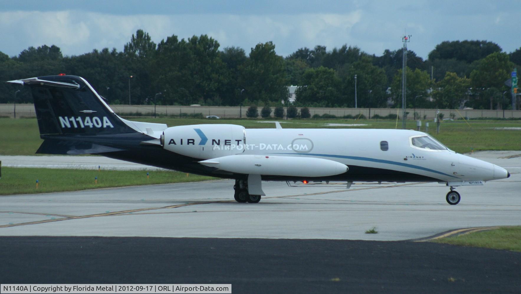 N1140A, 1976 Gates Learjet 35 C/N 35-045, Air Net Lear 35