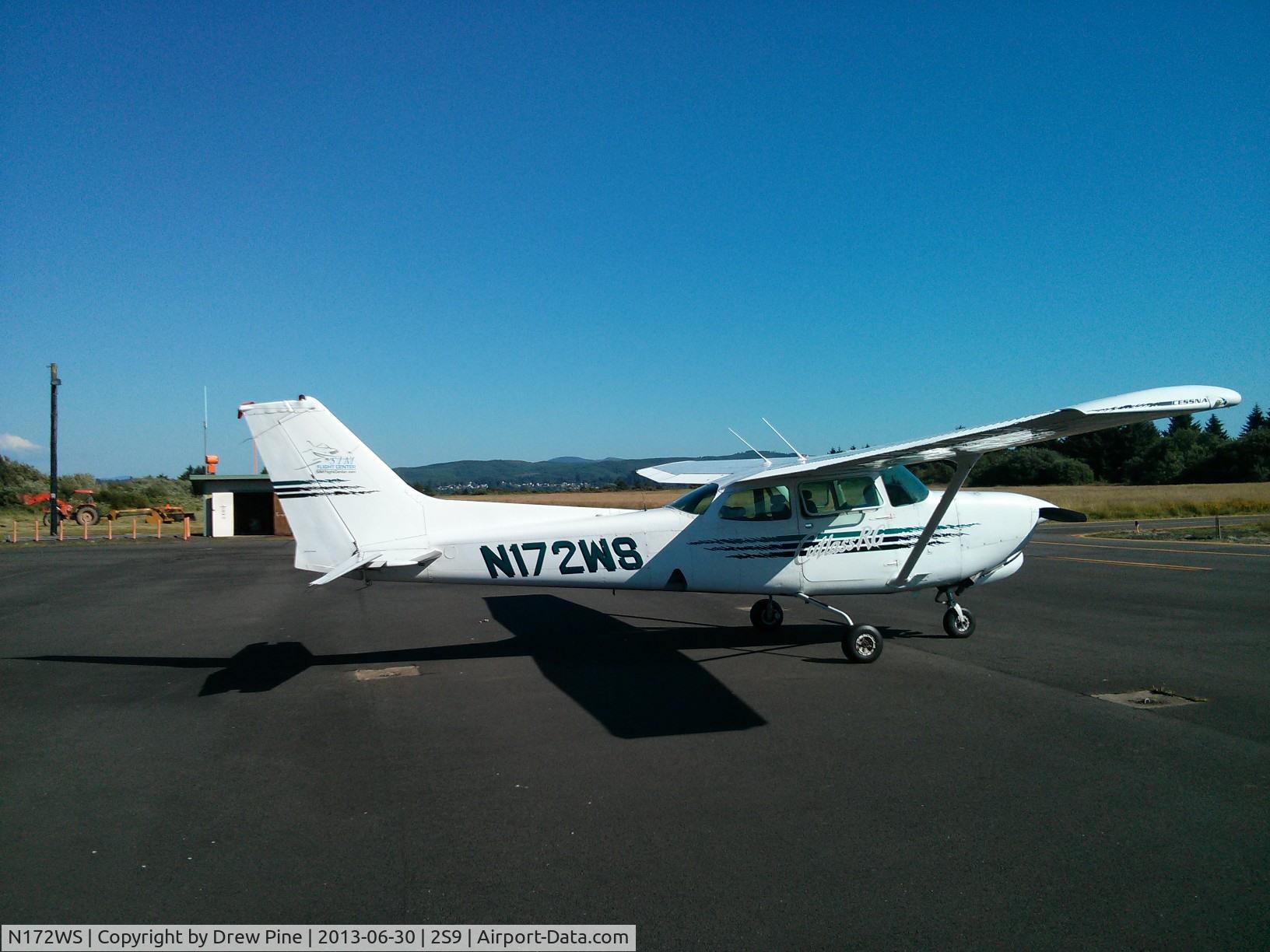 N172WS, 1979 Cessna 172RG Cutlass RG C/N 172RG0229, Parked at Willapa Harbor Airport.