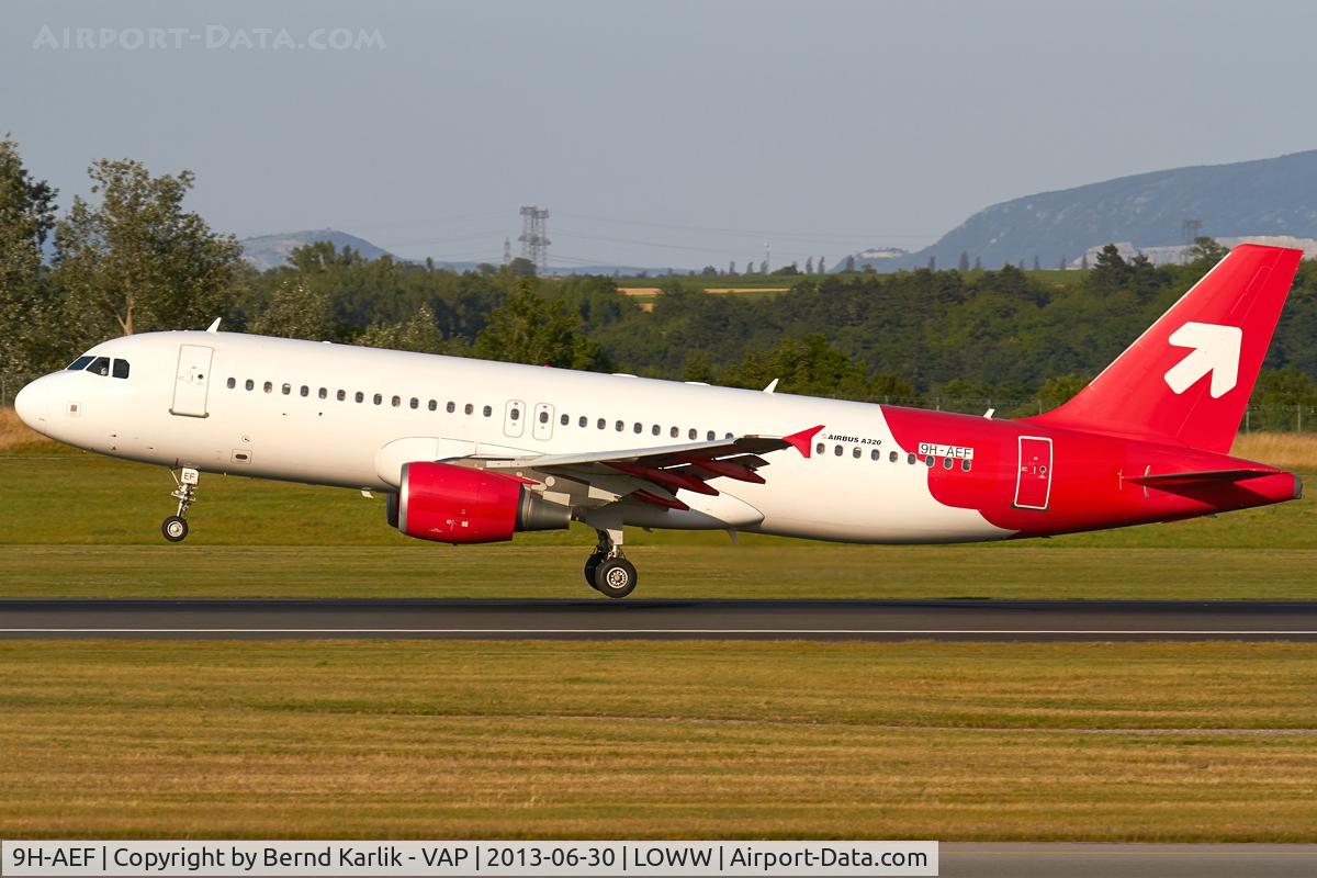 9H-AEF, 2003 Airbus A320-214 C/N 2142, Rwy 34