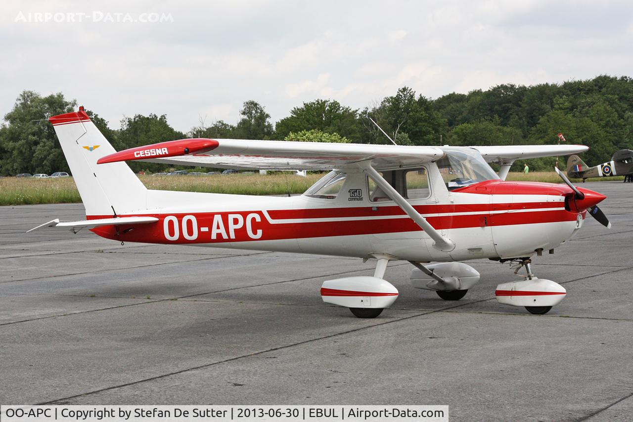 OO-APC, 1976 Cessna 150M C/N 15078295, Opendoor Vliegclub Ursel.