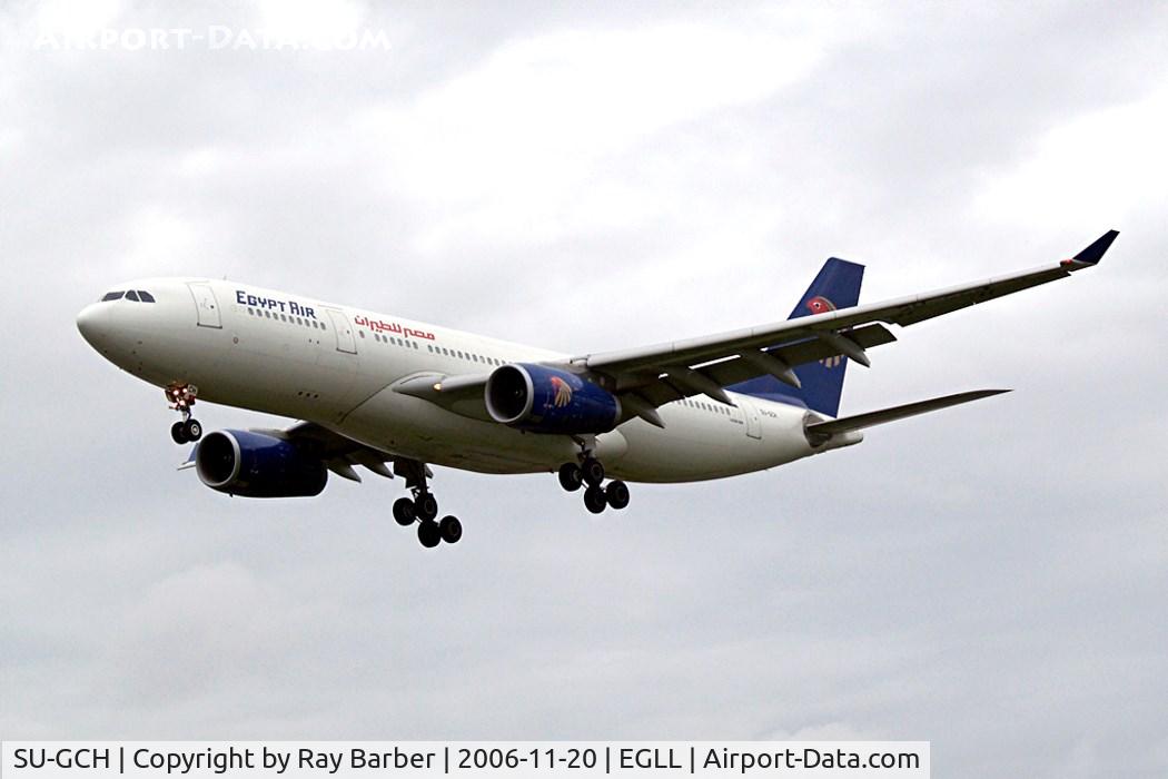 SU-GCH, 2005 Airbus A330-243 C/N 683, Airbus A330-243 [683] (EgyptAir) Heathrow~G 20/11/2006
