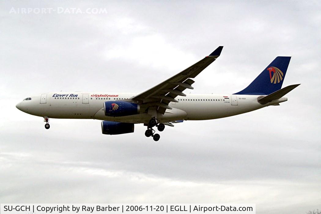 SU-GCH, 2005 Airbus A330-243 C/N 683, Airbus A330-243 [683] (EgyptAir) Heathrow~G 20/11/2006