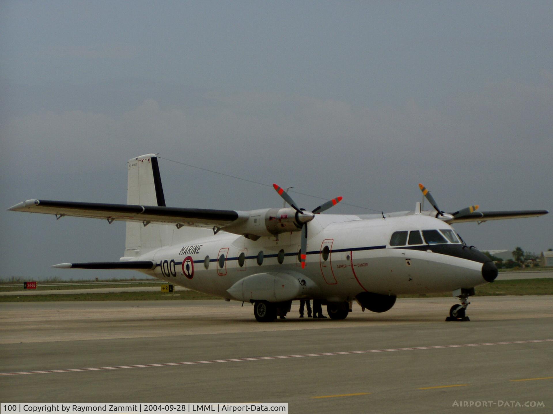 100, Aérospatiale N-262E Fregate C/N 100, Nord262 100 French Navy