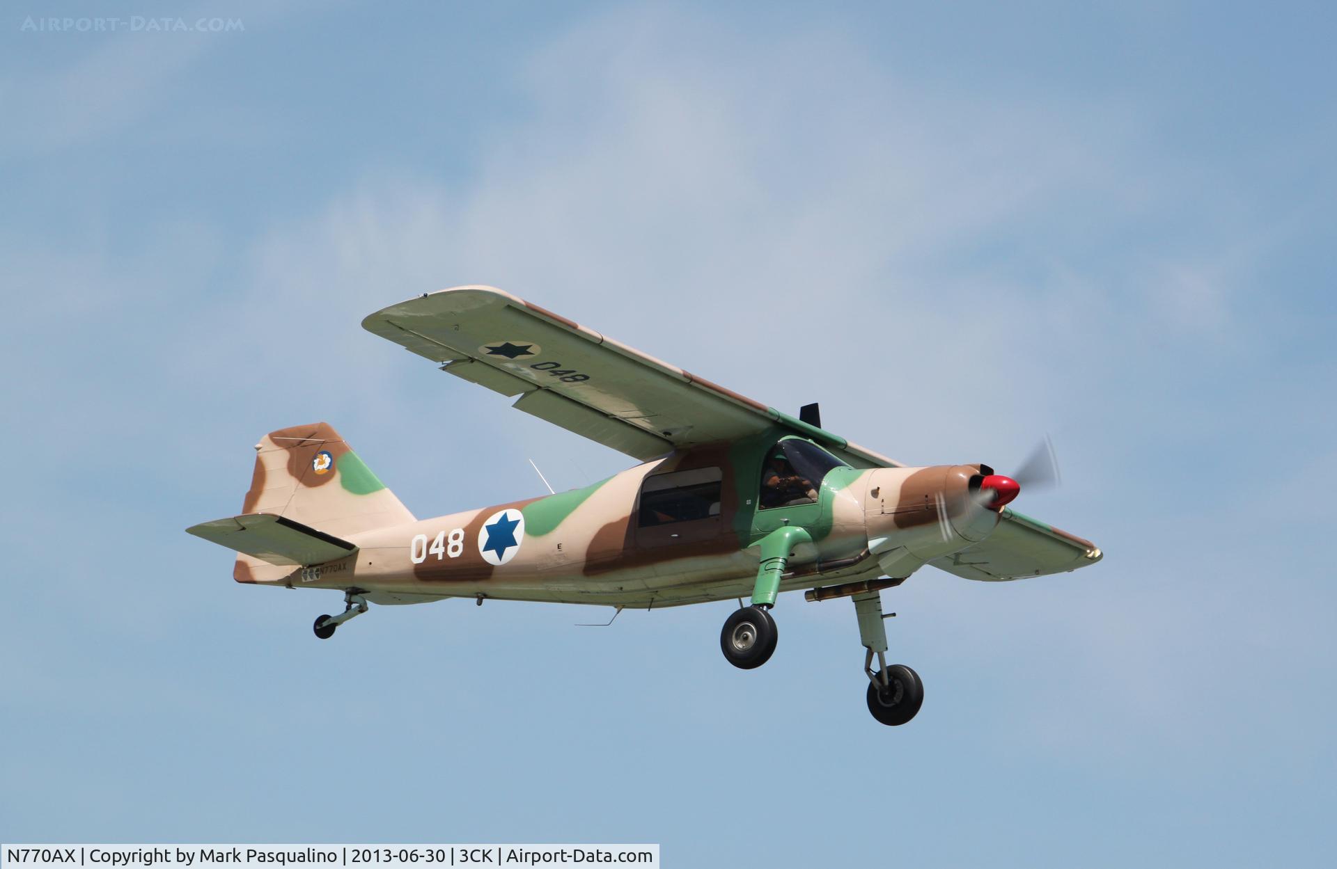 N770AX, 1961 Dornier Do-27B-5 C/N 397, Dornier Do.27B-5