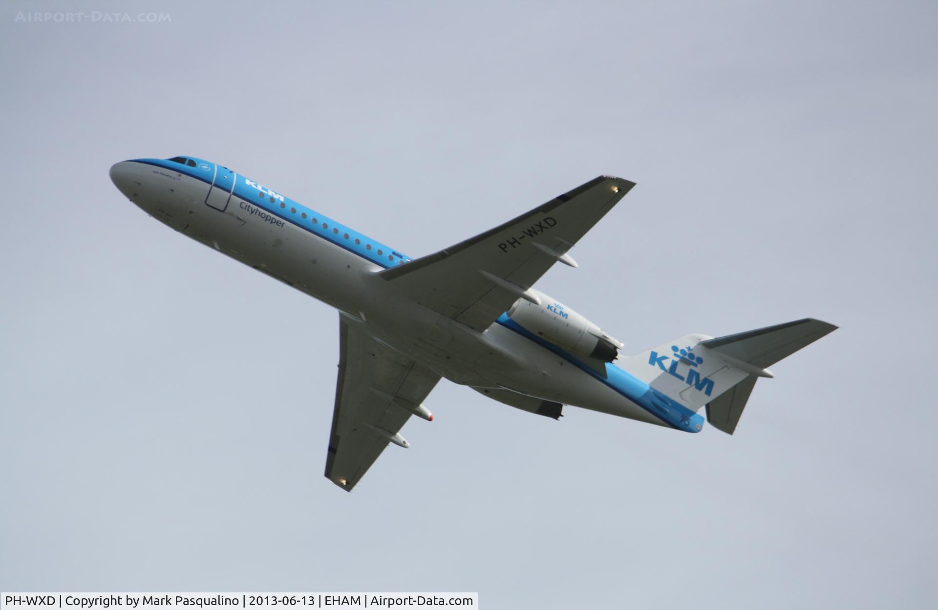 PH-WXD, 1995 Fokker 70 (F-28-0070) C/N 11563, Fokker 70