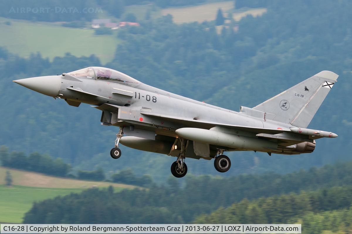 C16-28, Eurofighter EF-2000 Typhoon S C/N SS008, Eurofighter EF2000 Typhoon S