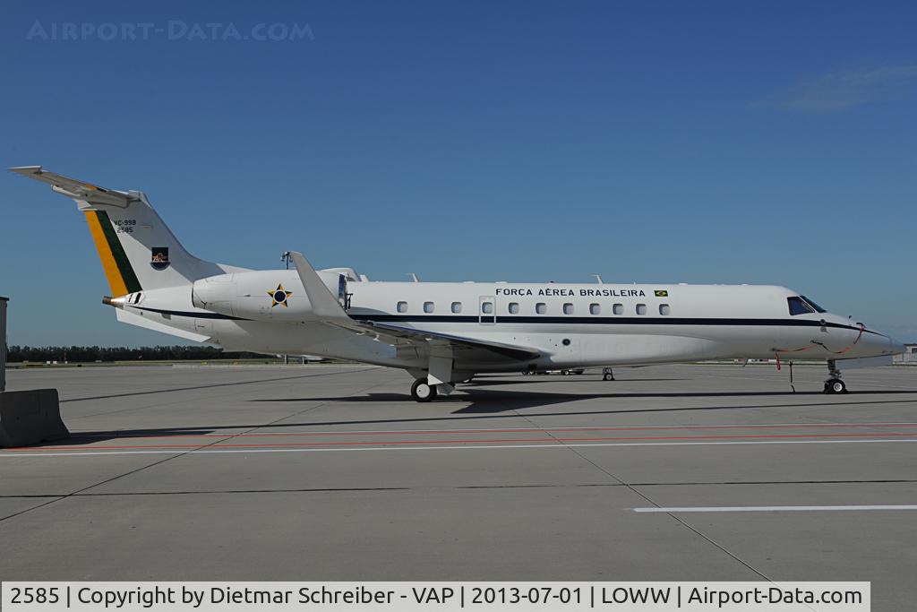 2585, 2008 Embraer VC-99B (EMB-135BJ) C/N 14501078, Brazil Air Force Embraer 135