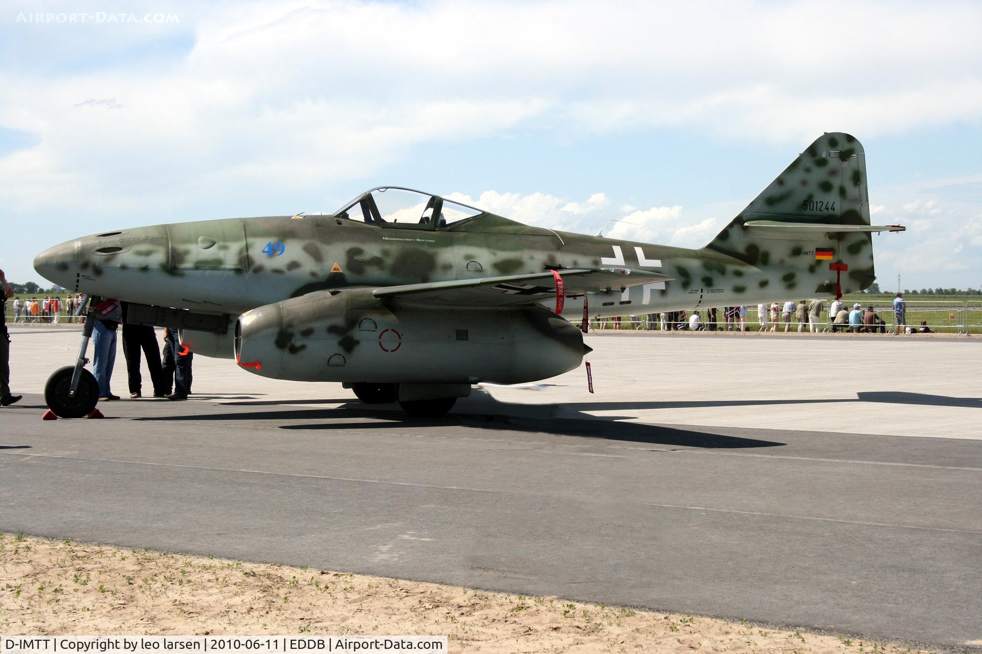 D-IMTT, 2005 Messerschmitt Me-262A-1C Schwalbe Replica C/N 501244, Berlin Air Show ILA 11.6.10