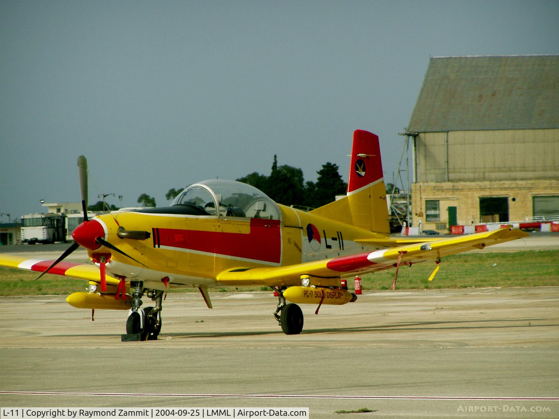 L-11, Pilatus PC-7 Turbo Trainer C/N 610, PC7 L-11 Royal Netherlands Air Force.