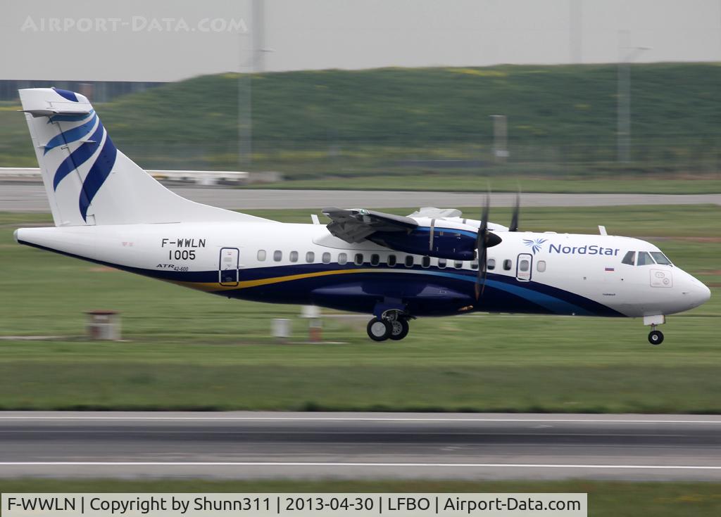 F-WWLN, 2013 ATR 42-600 C/N 1005, C/n 1005 - To be VP-B?? - Second ATR42-600 for NordStar...