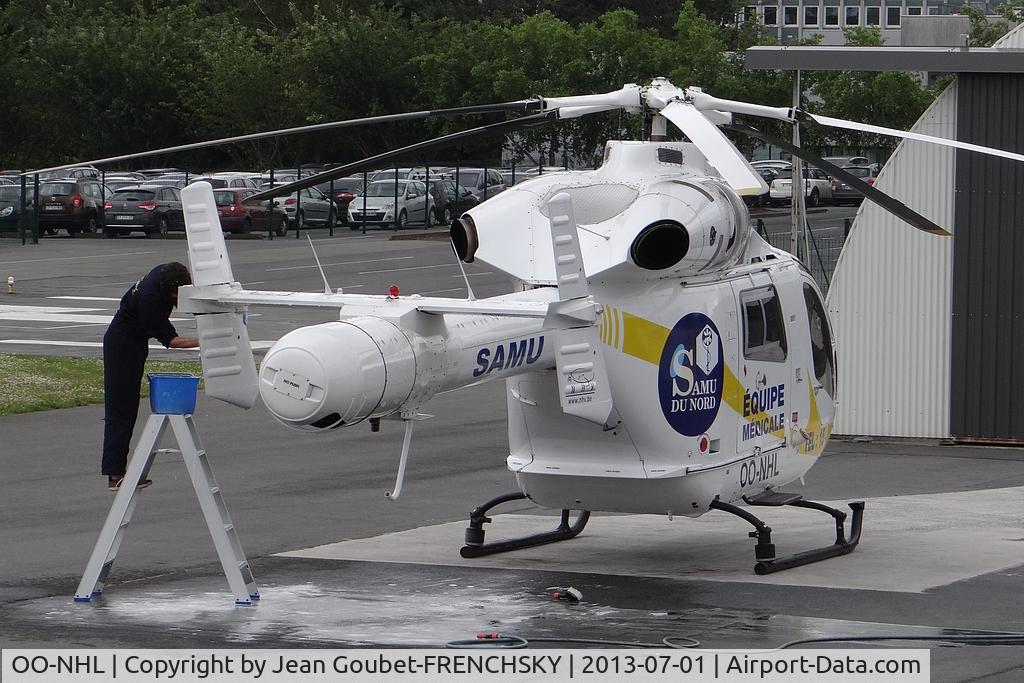 OO-NHL, 2009 McDonnell Douglas MD-902 Explorer C/N 900-00119, SAMU 59   DZ LILLE hospital