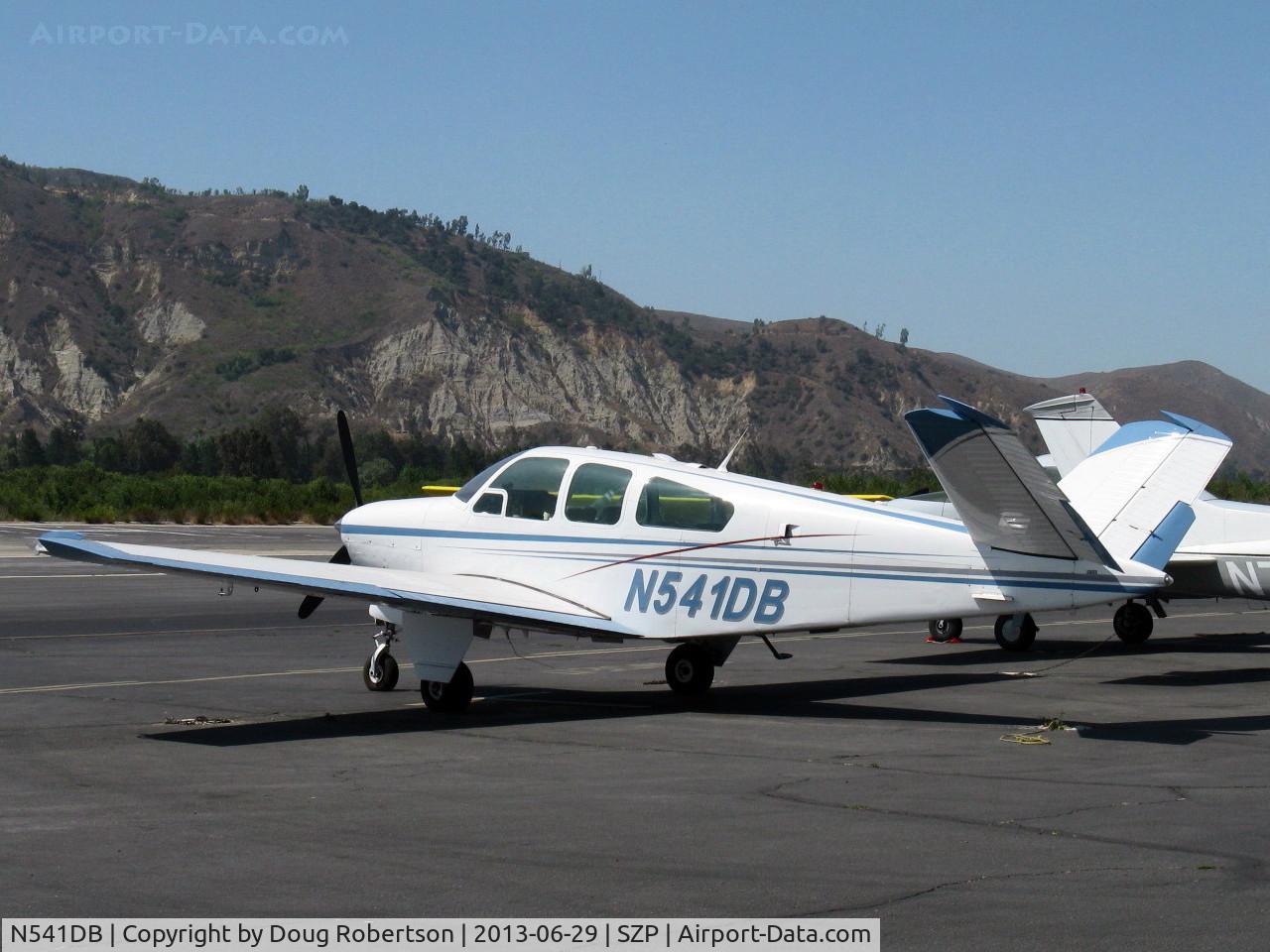 N541DB, 1964 Beech S35 Bonanza C/N D-7333, 1964 Beech S35 BONANZA, Continental IO-520-B 285 Hp