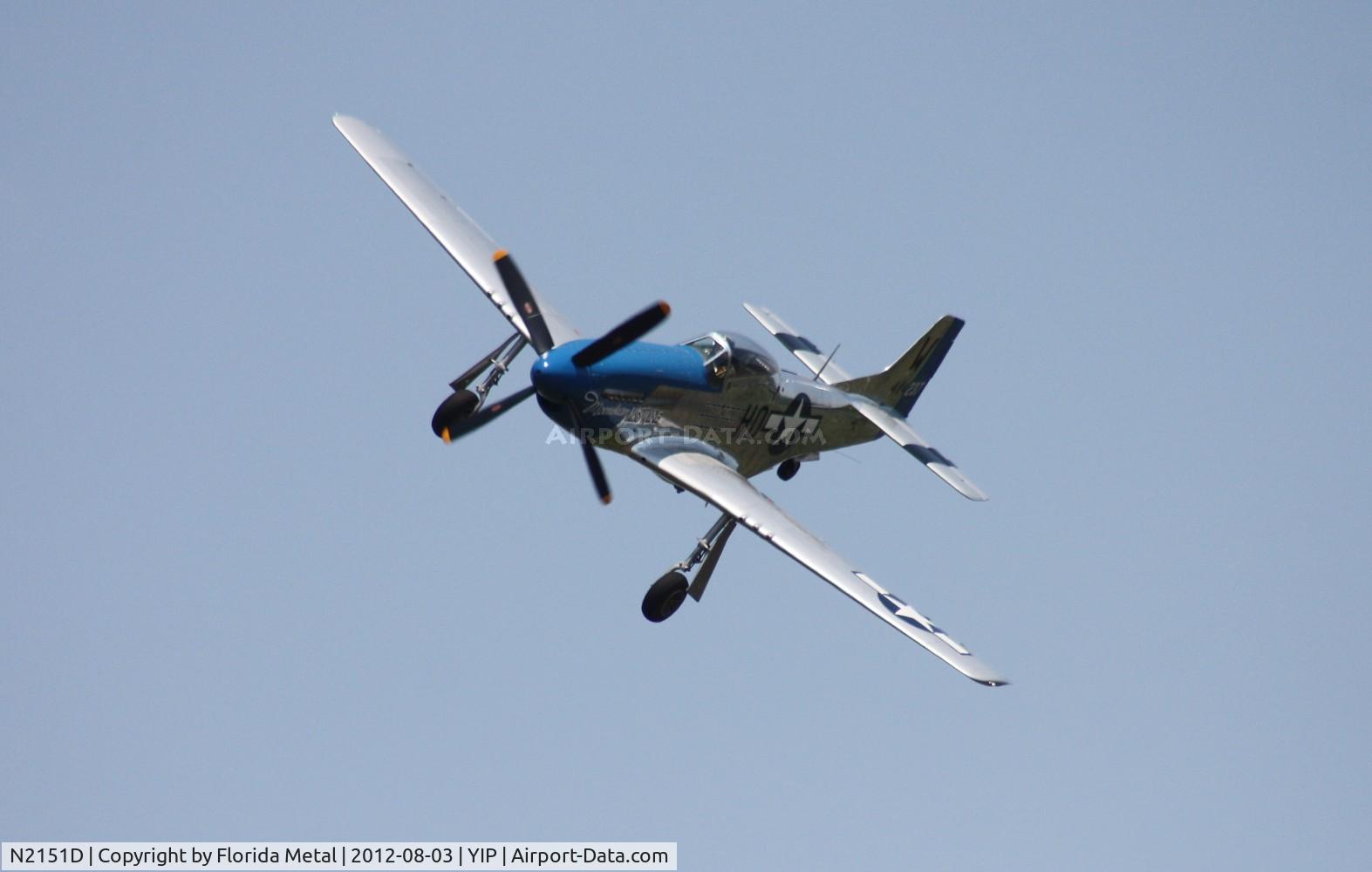 N2151D, 1944 North American F-51D Mustang C/N 122-40196, Moonbeam McSwine P-51D