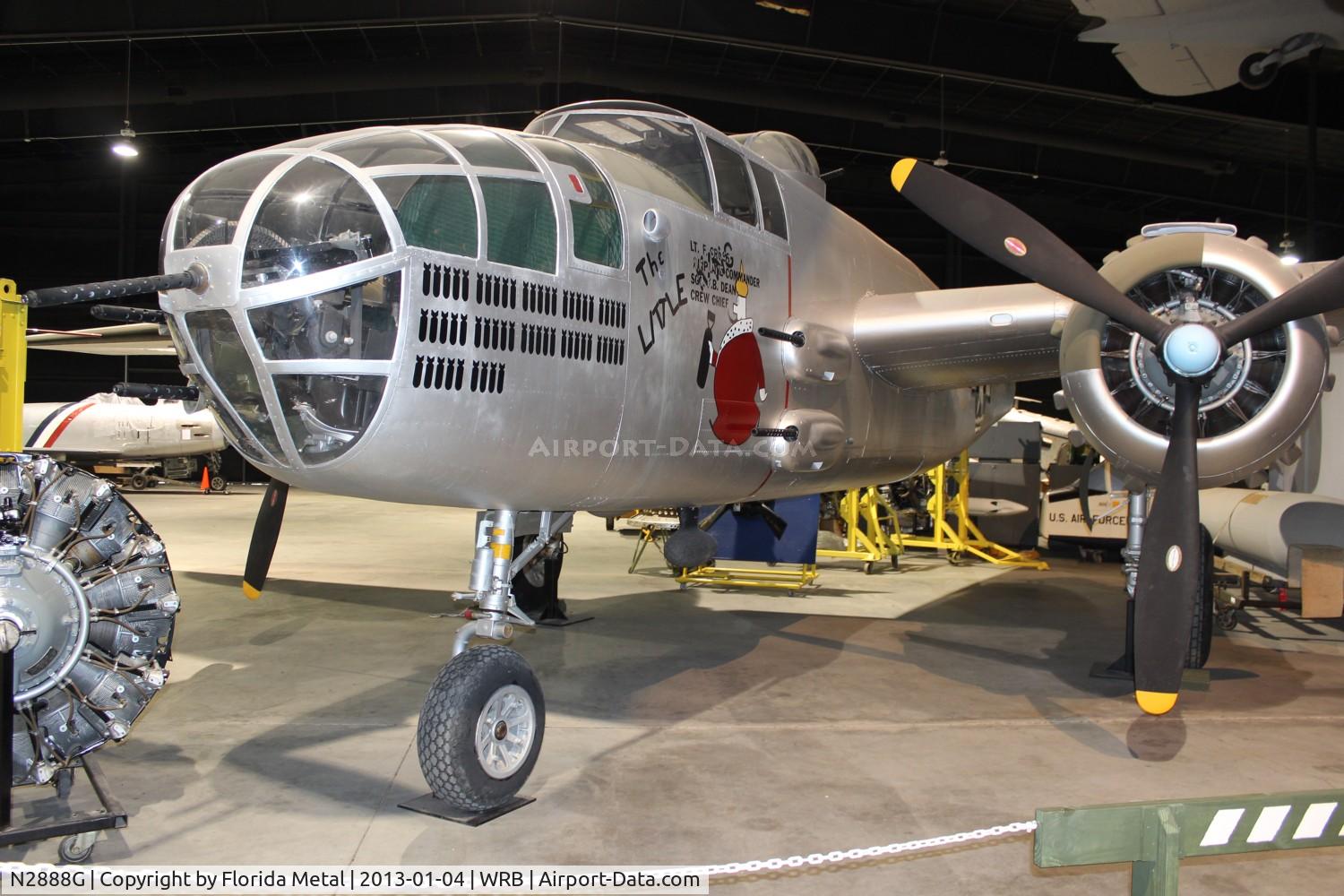 N2888G, 1959 North American TB-25J Mitchell C/N 44-86872A, B-25 The Little King