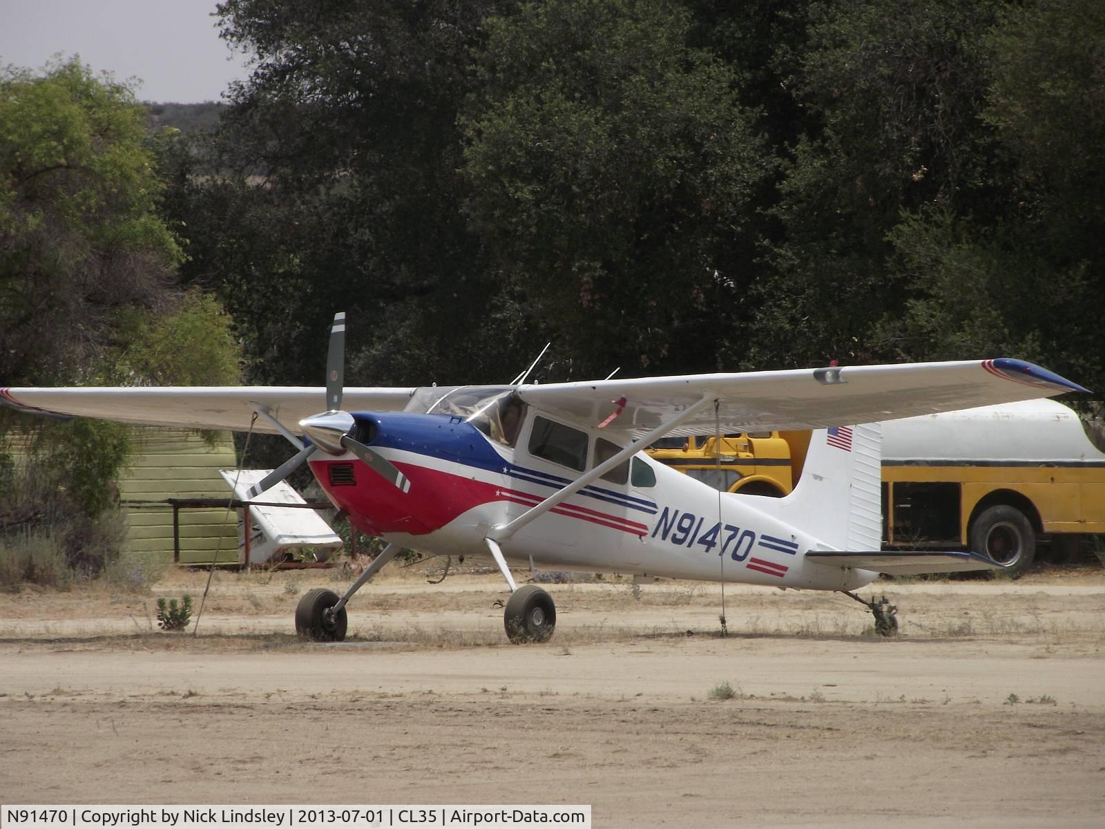 N91470, 1969 Cessna 180H Skywagon C/N 18052094, Cessna 180 Warner Springs, California
