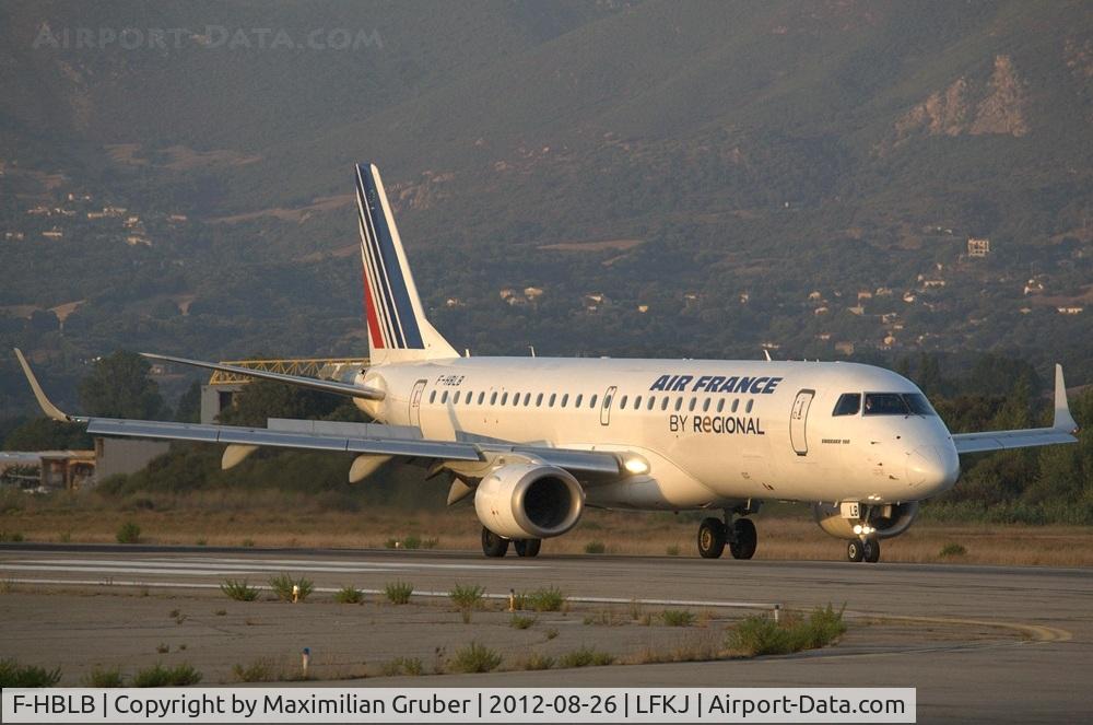 F-HBLB, 2007 Embraer 190LR (ERJ-190-100LR) C/N 19000060, 