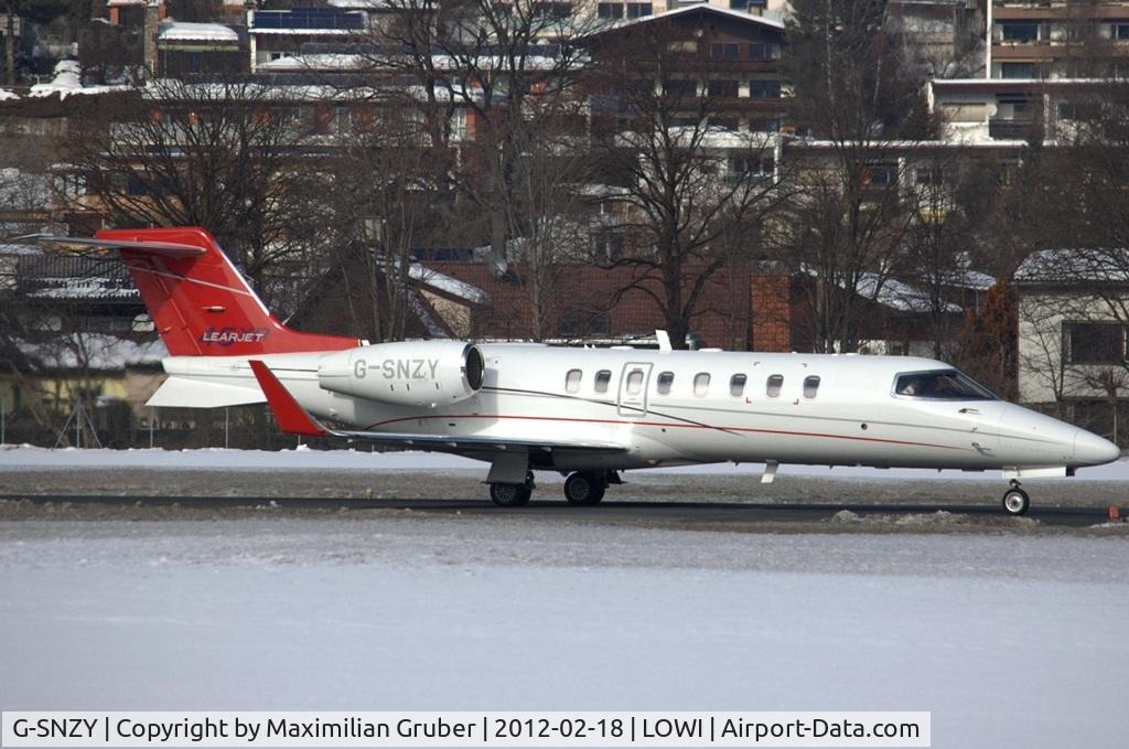 G-SNZY, 2008 Learjet 45 C/N 45-375, 