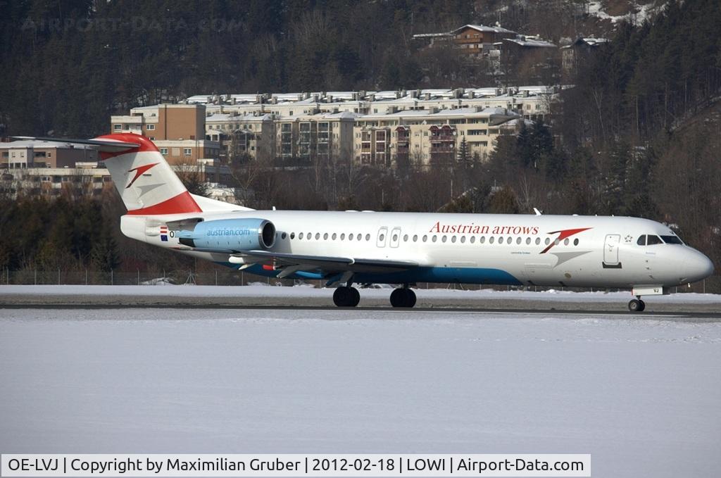 OE-LVJ, 1991 Fokker 100 (F-28-0100) C/N 11359, 