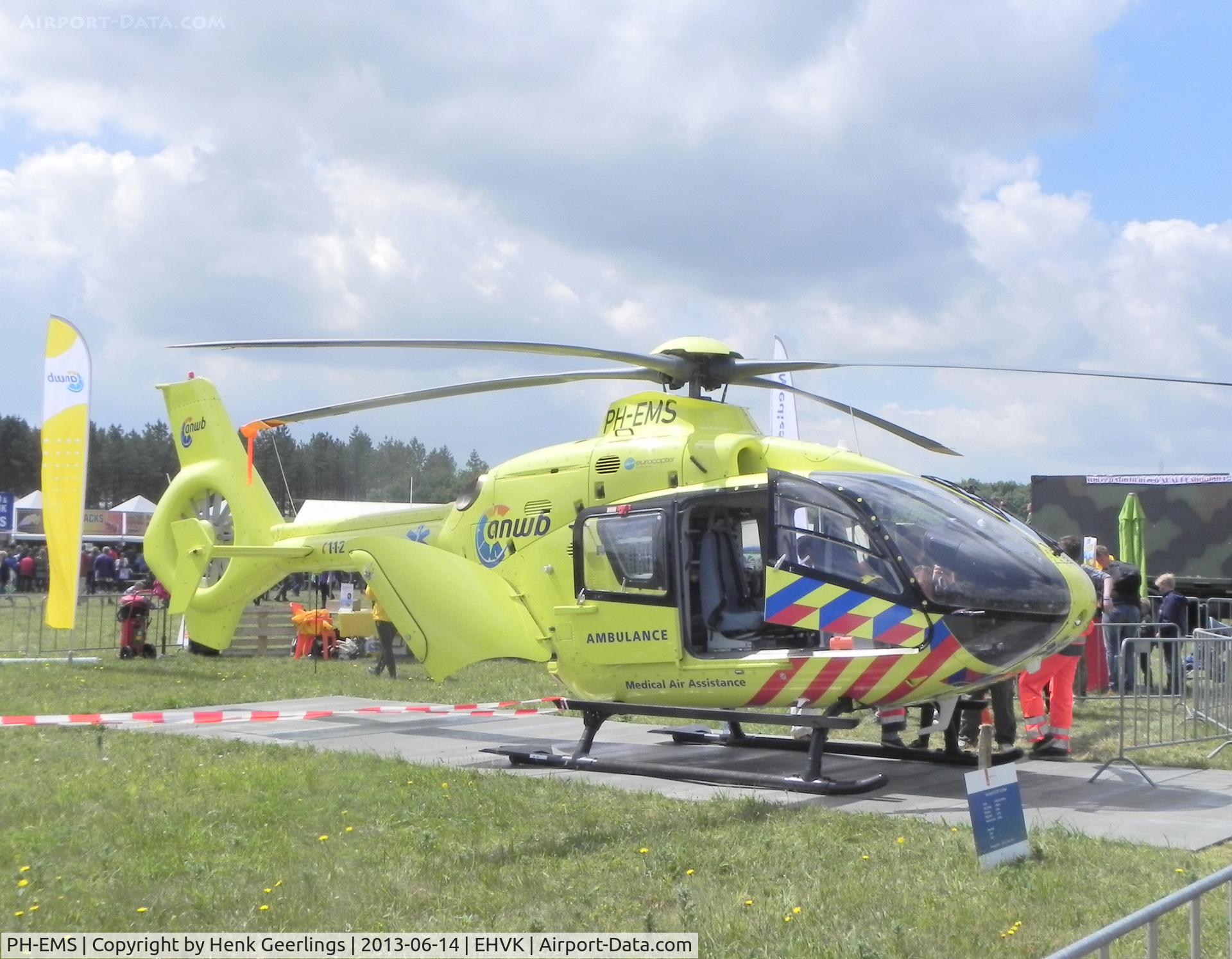 PH-EMS, 2004 Eurocopter EC-135T-2 C/N 0374, Airforcedays 14/15 June 2013 Volkel AFB