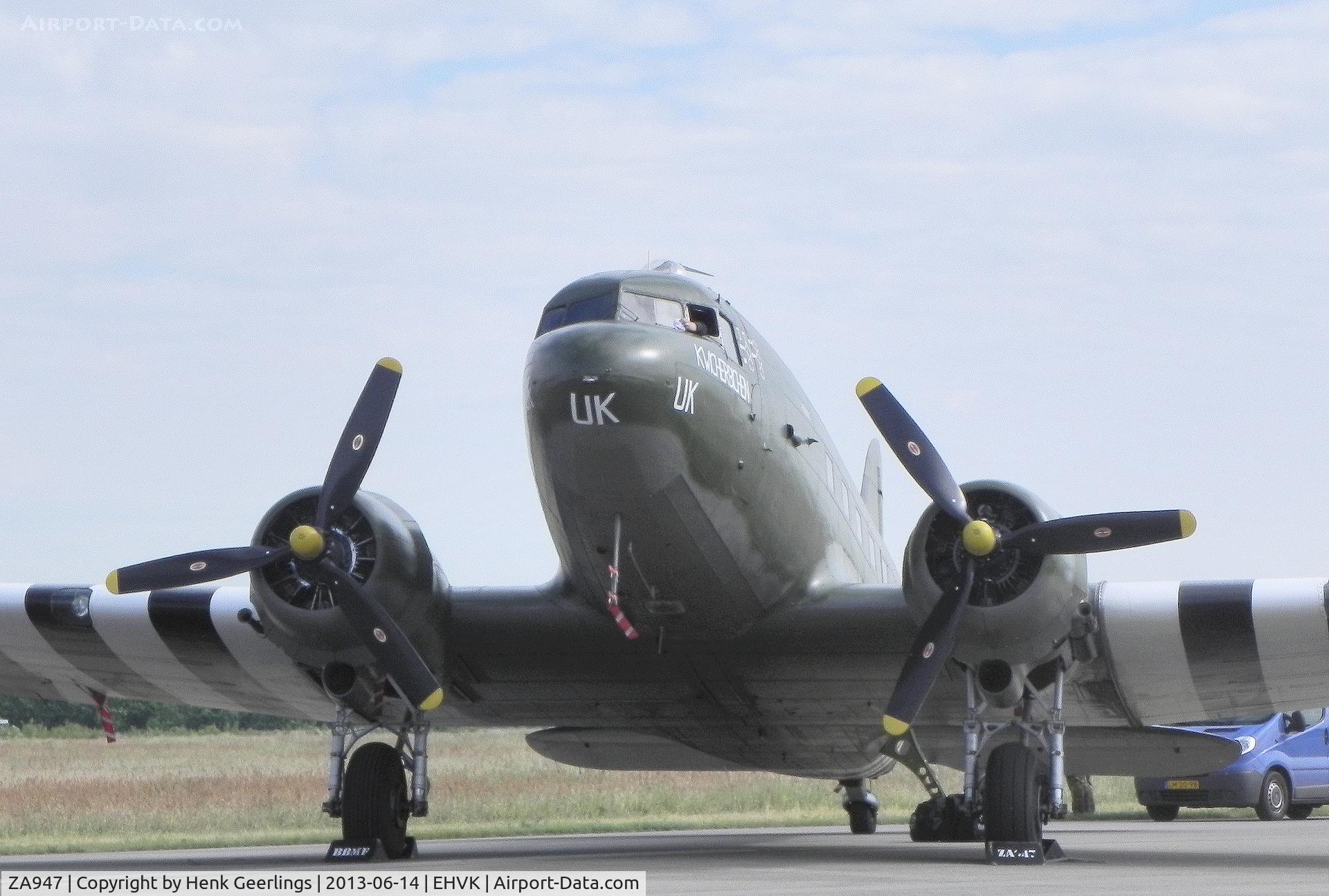 ZA947, 1943 Douglas C-47A-60-DL Dakota III C/N 10200, Airforcedays 14/15 June 2013 Volkel AFB