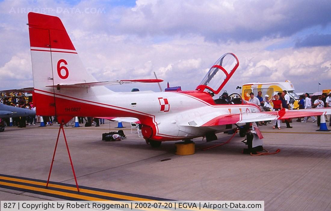 827, PZL-Mielec TS-11 Iskra bis B C/N 1H-0827, 6.Team Iskry.